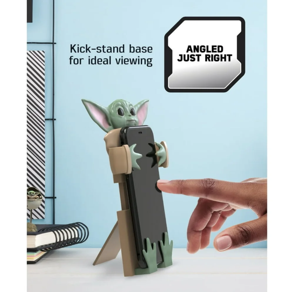 NEW Tzumi The Child Flexi Phone Holder and Stand – Adjustable - Grogu